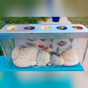 Partylite oblong tealight centerpiece